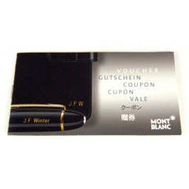 Montblanc Voucher for Free Engraving and Embossing Service