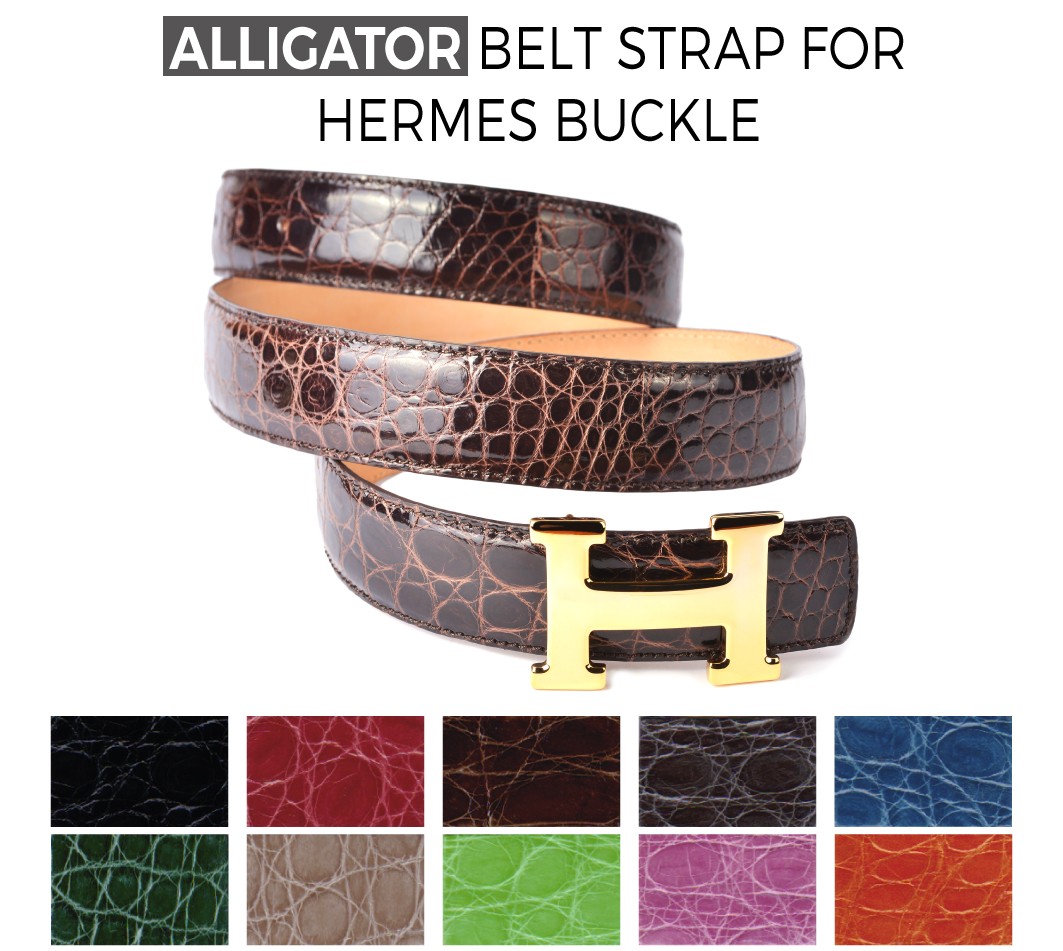 hermes leather belt strap