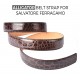 Artisan Alligator Belt Strap Replacement for SALVATORE FERRAGAMO Buckles