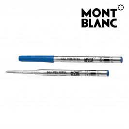 Montblanc 116212 Confezione da 2 Refill Blu (F) Pacific Blue per Penna a Sfera