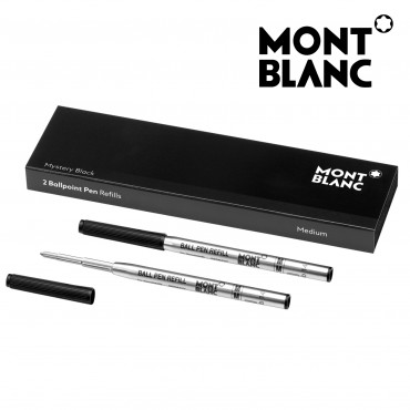 Montblanc 116190 Ballpoint Pen Refill Medium (M) Mystery Black