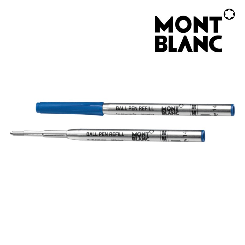 lichtgewicht Continentaal Score Montblanc 116213 Ballpoint Pen Refill Medium (M) Pacific Blue - La Petite  Croisette