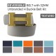 Textured Reversible Calfskin Belt with 32MM H Buckle Belt Kit, Leather Color and Buckle Color of your choice